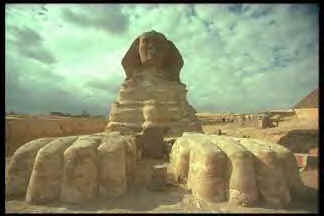 A Brief Look At Tomorrow - The first (one) was like a lion (made of stone) the Giza Sphinx. A Brief Look At Tomorrow 